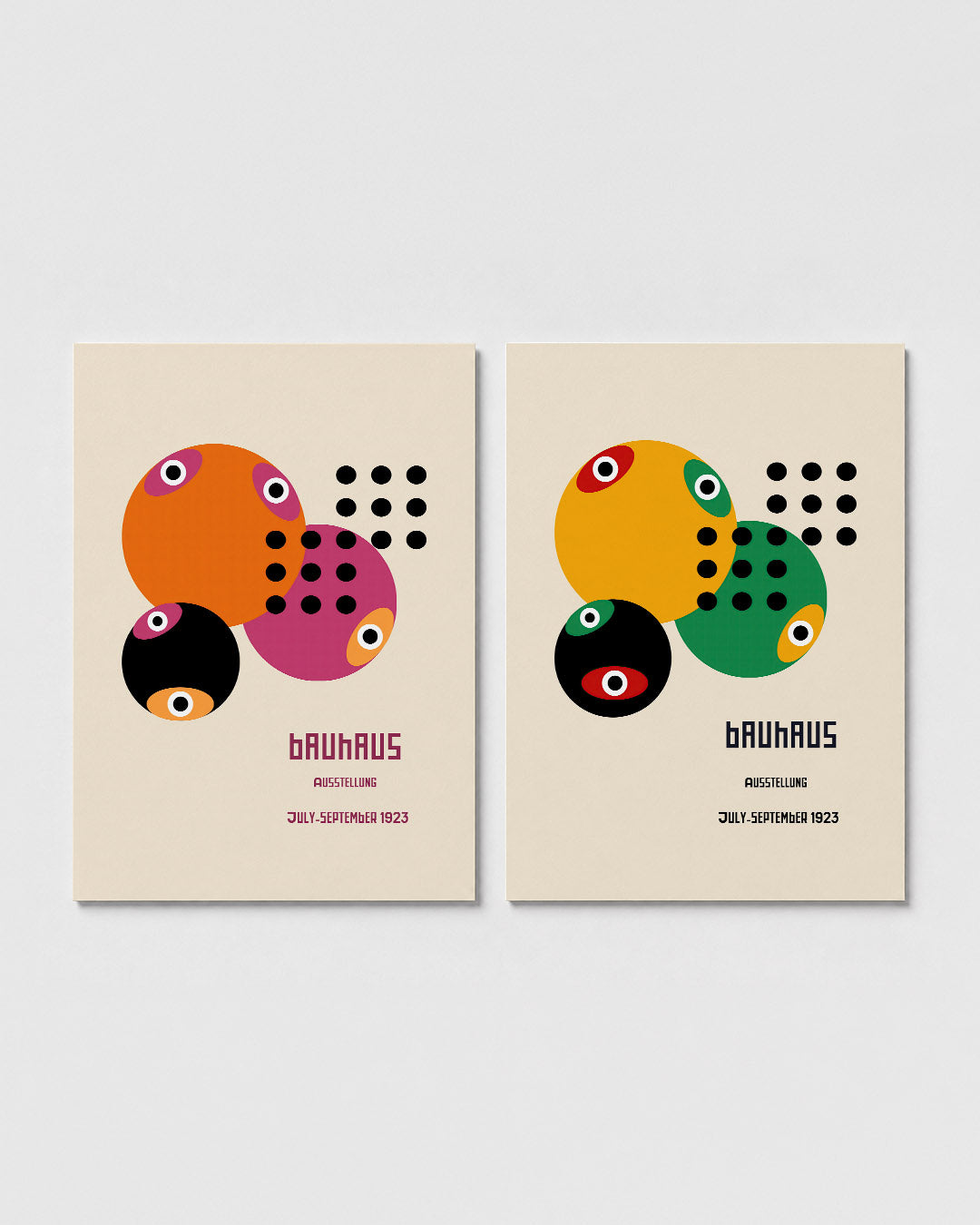 Cirkelritme en patronen Posterset