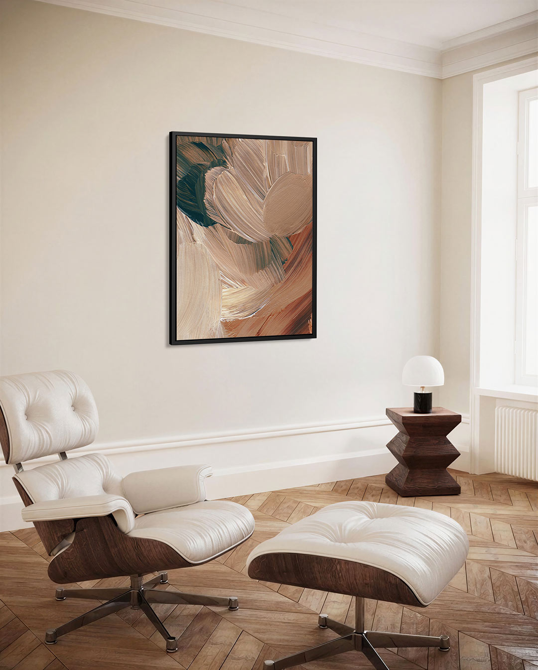 Penseelstreken Kunstwerk