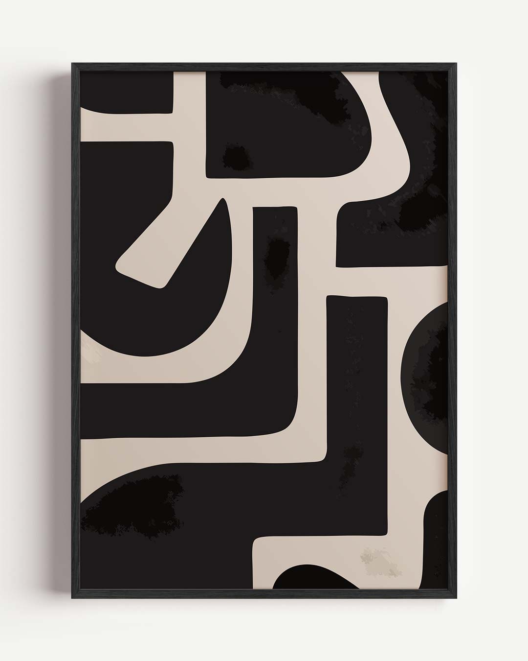 Retro Chic Abstracte Poster-WallArtistic