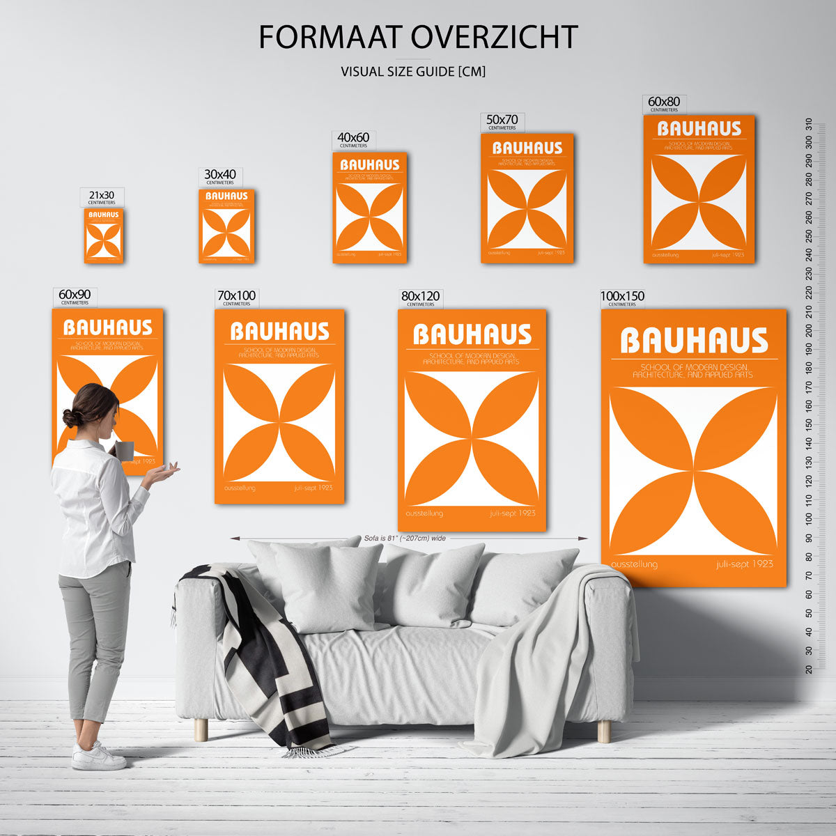 Vorm en kleur Poster