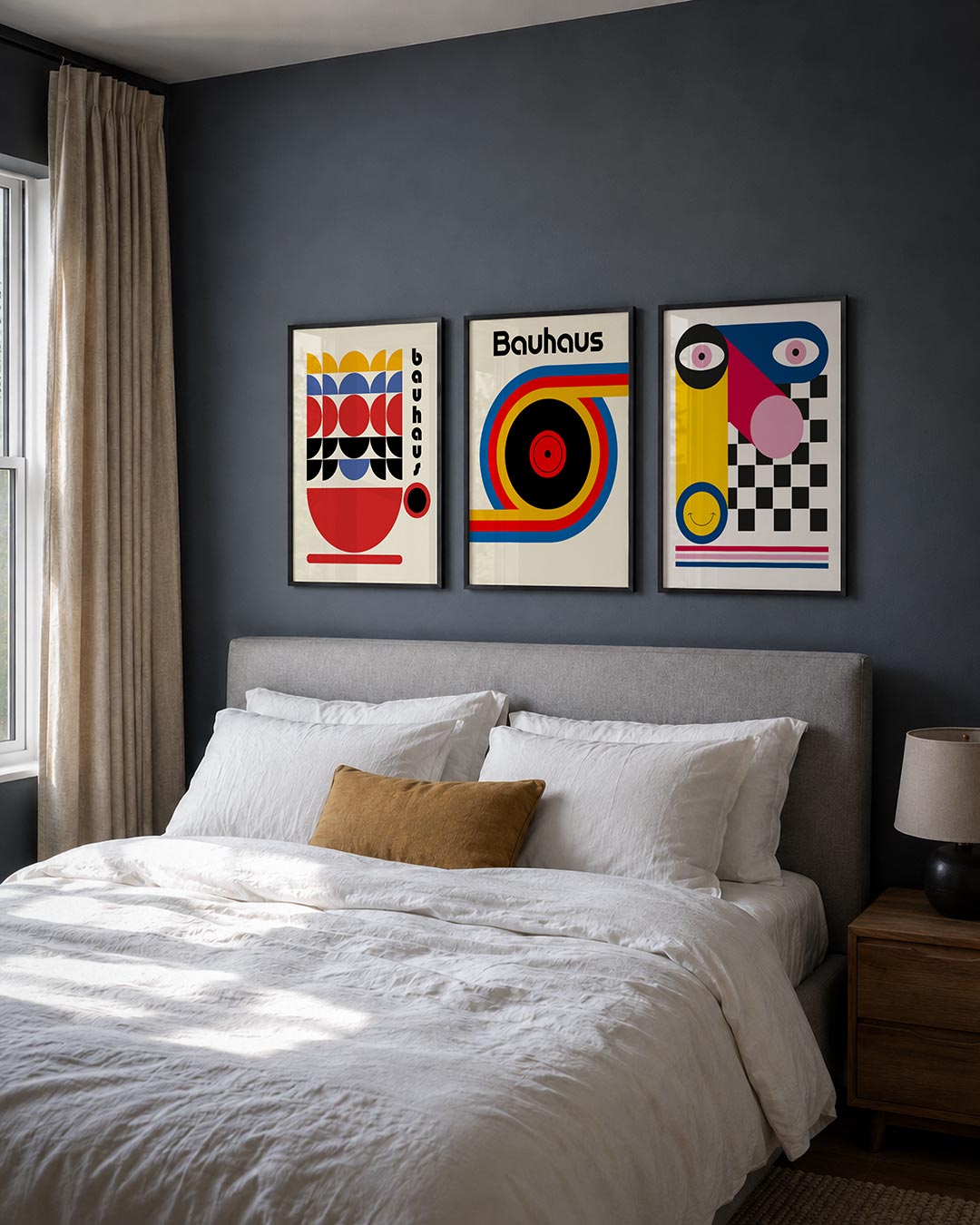 Vormen en kleurvlakken Posterset