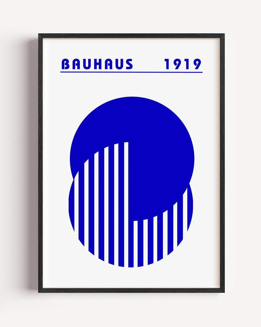 Cirkels en strepen Poster