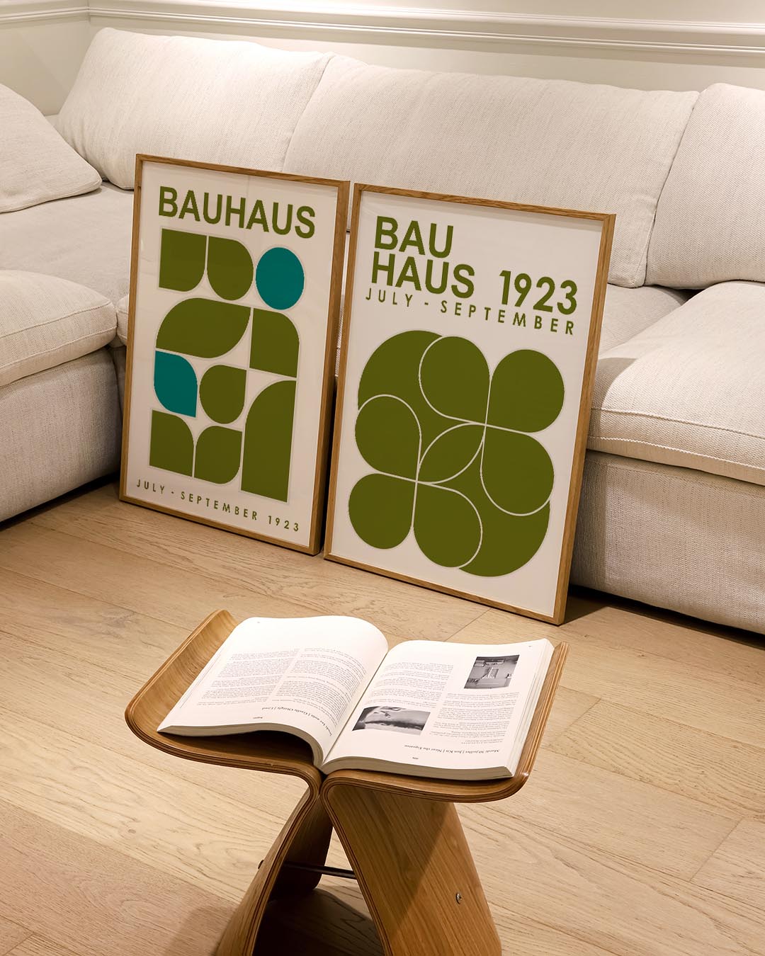 Vormen en vlakken Posterset