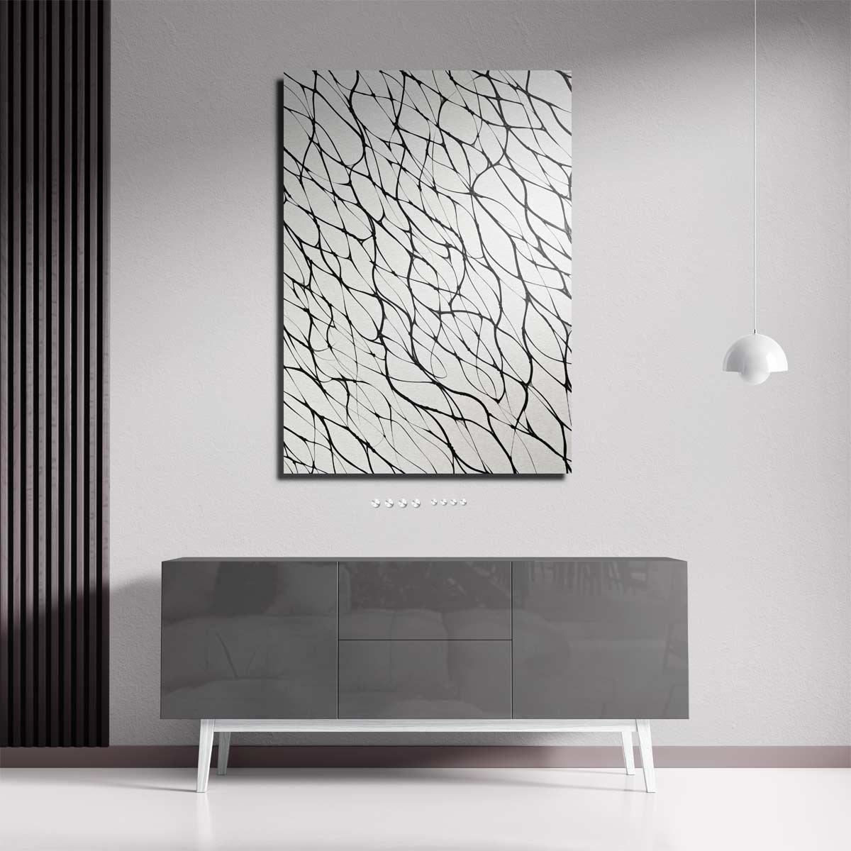 Dansende Lijnen Kunstwerk-canvas-dibond-plexiglas-wanddecoratie-WallArtistic