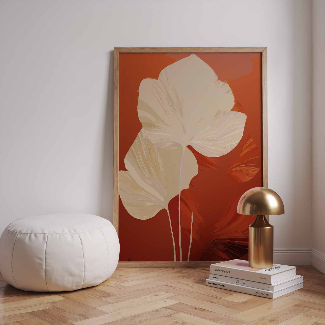 Stijlvolle Botanische Bladeren Poster-WallArtistic