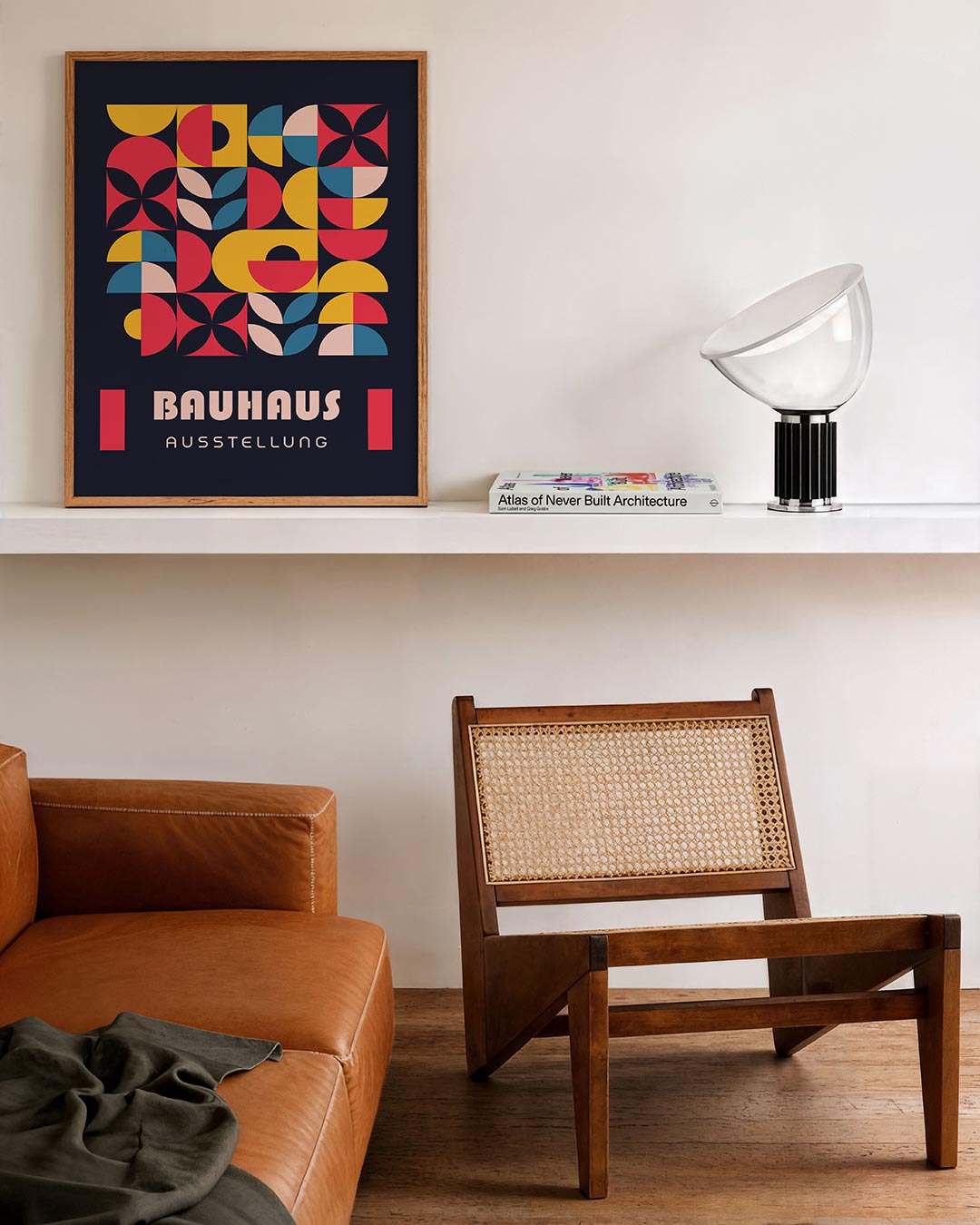 Vormritme en kleur Poster