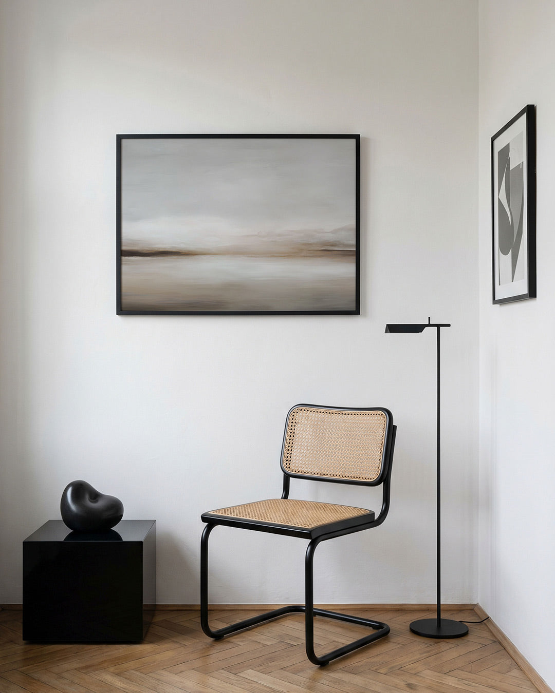 Rustige landschapsweergave Poster