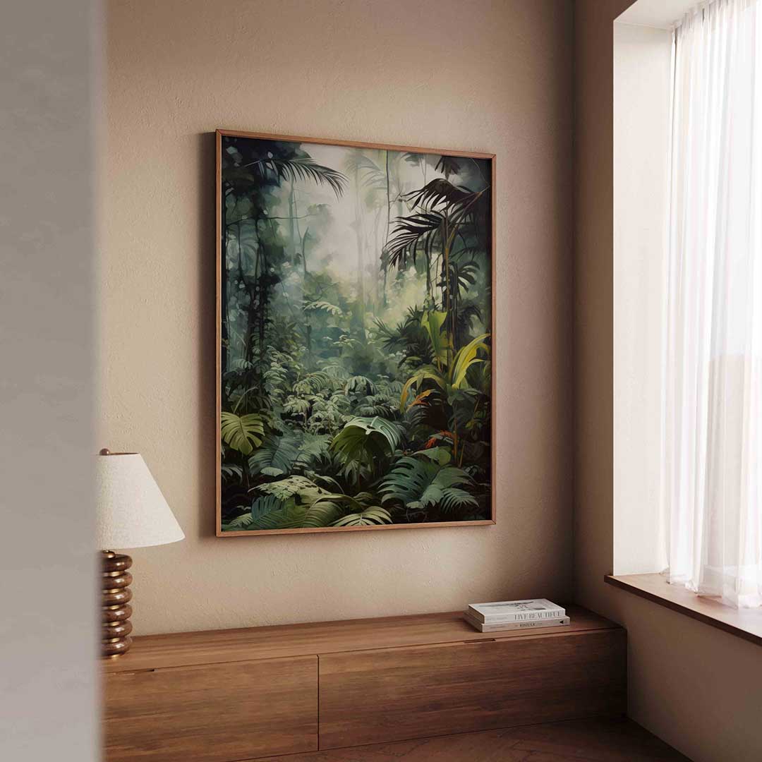 Weelderige jungle Poster