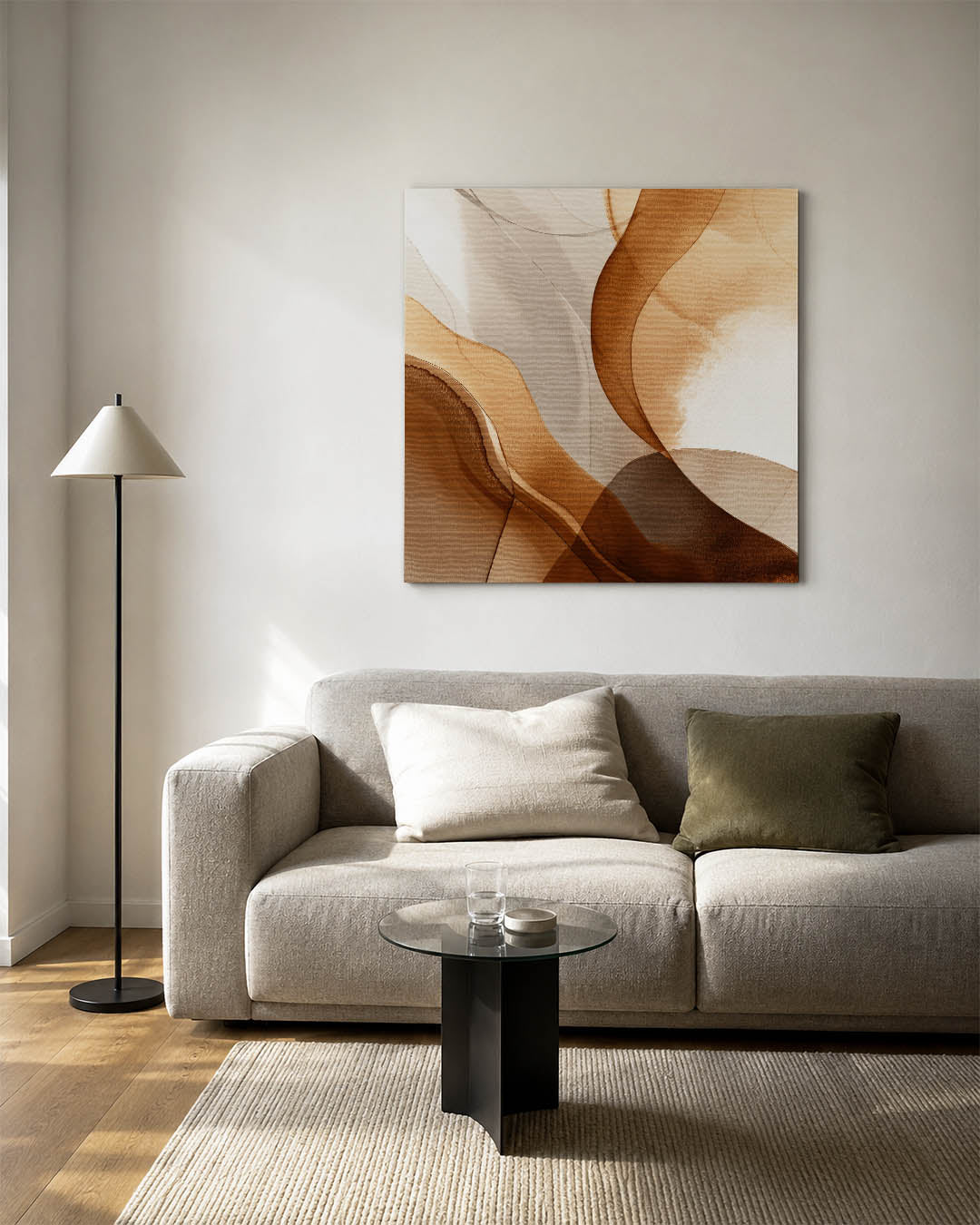 Organische vormen Kunstwerk