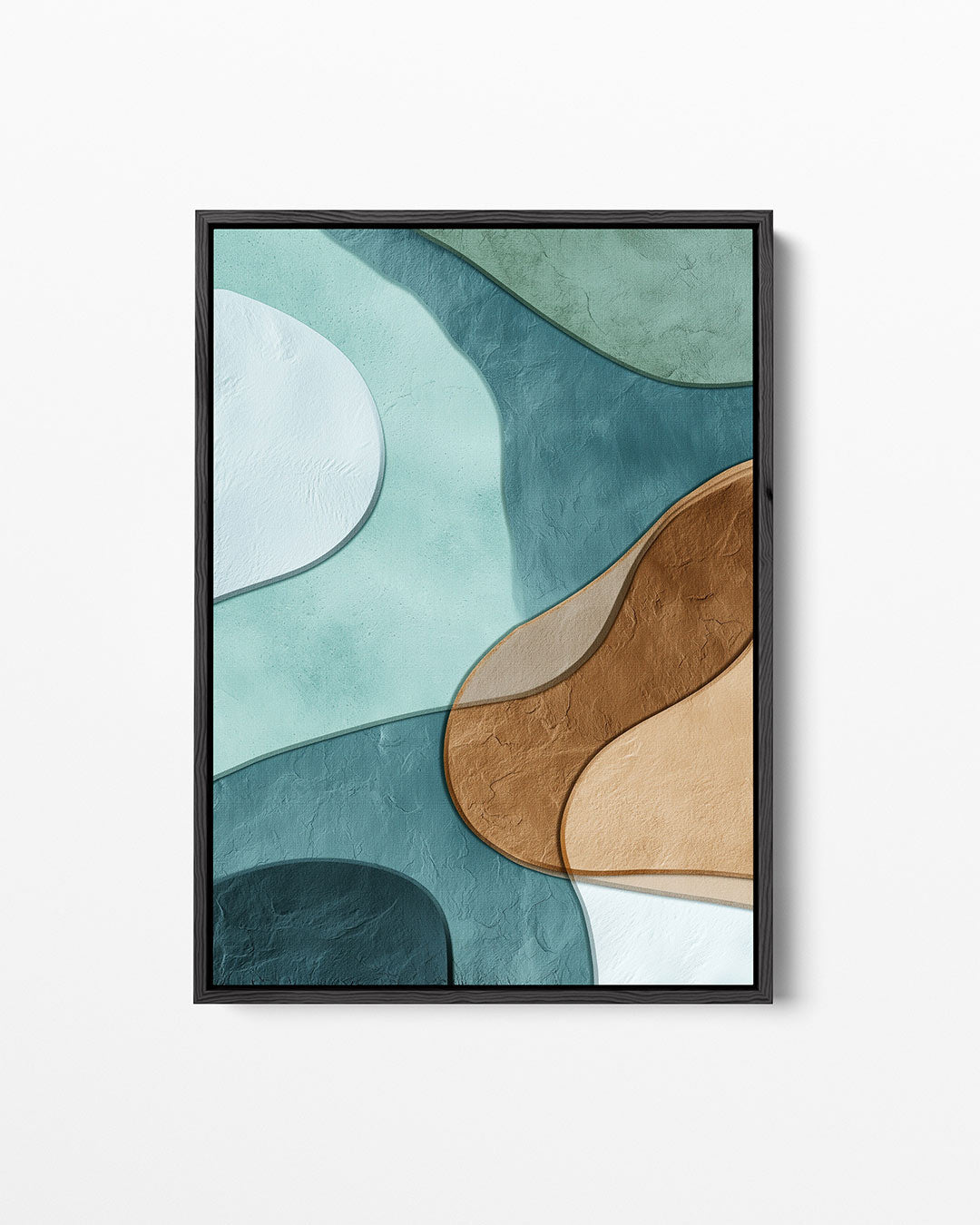 Organische vormen compositie Kunstwerk