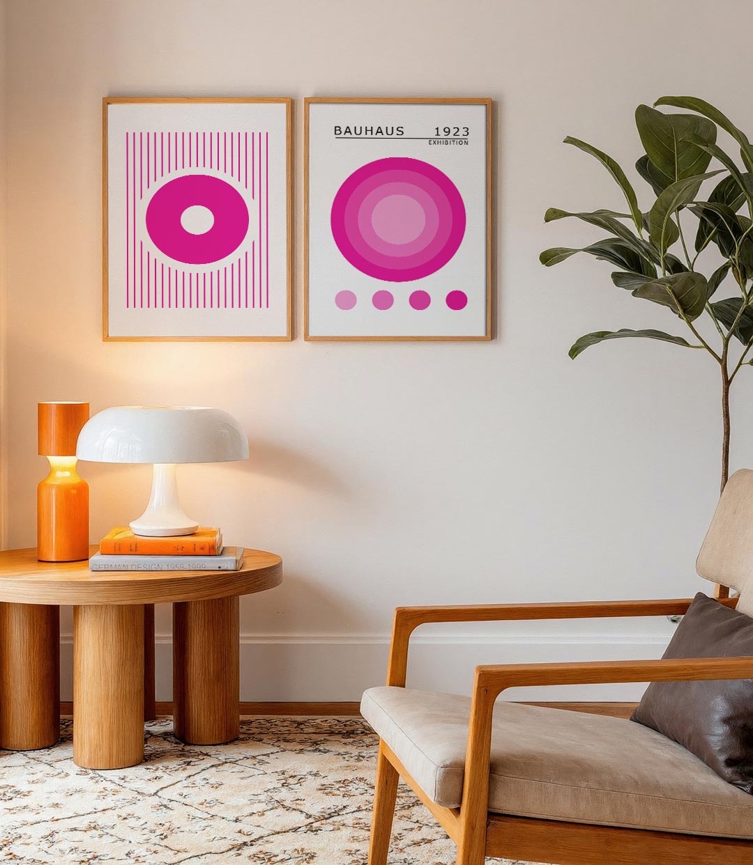 Cirkel en lijnen Posterset