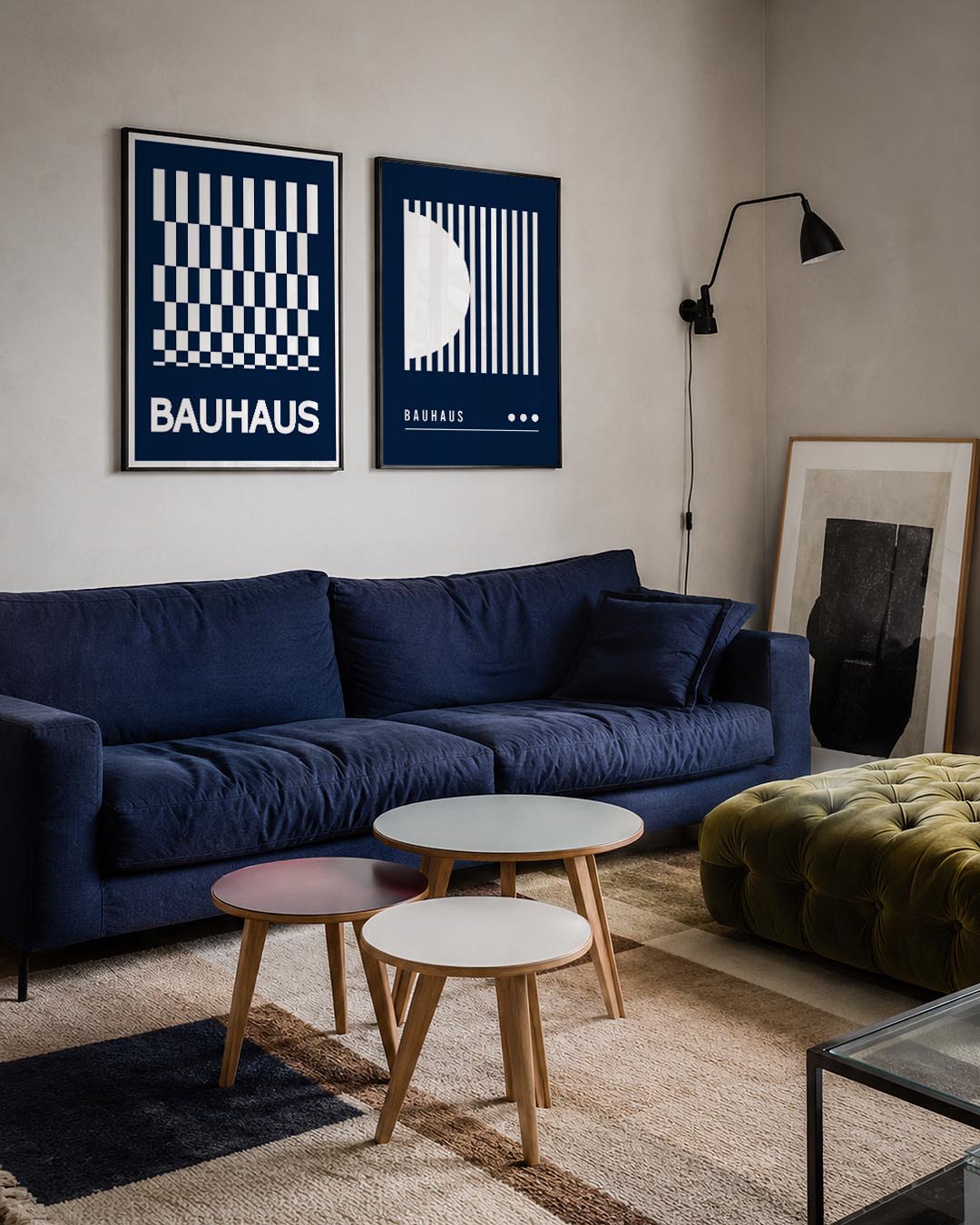 Ritme en ruiten Posterset