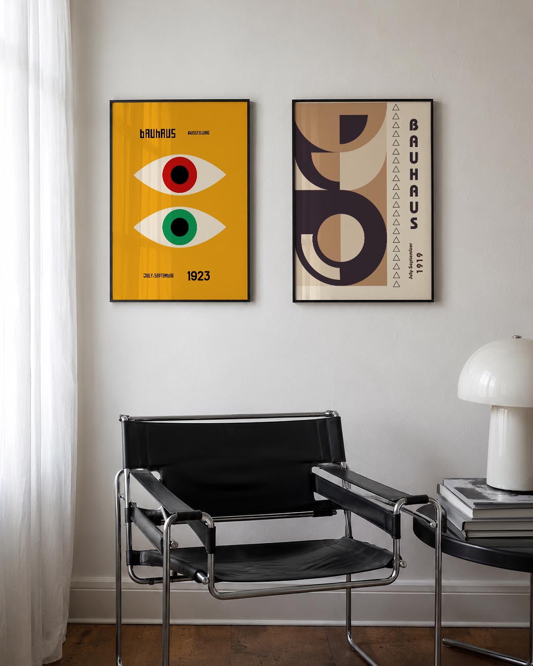 Oogvormen en kleur Posterset