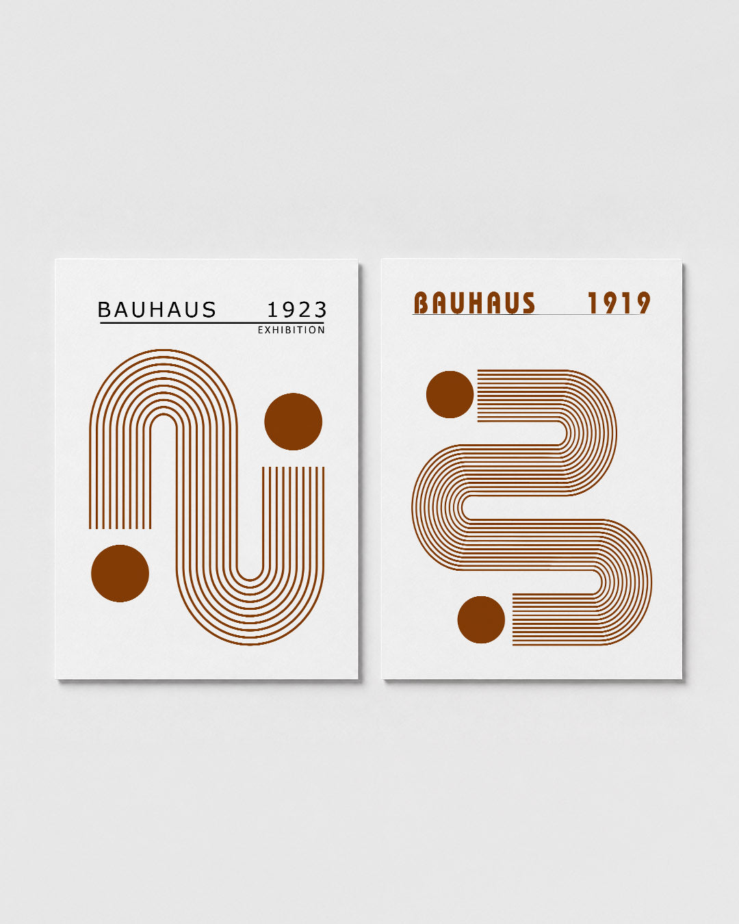Lijnen en cirkels Postersets