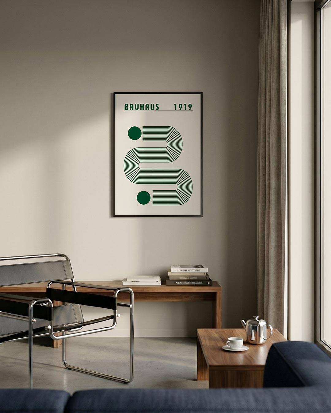 Lijnen en vormen Poster