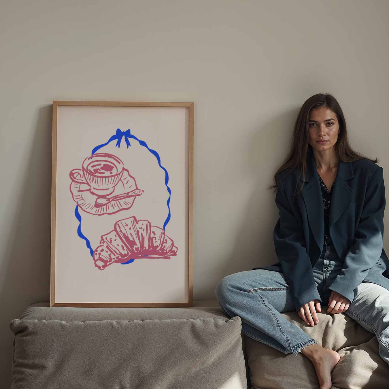 Ontbijt Dromen Poster-WallArtistic