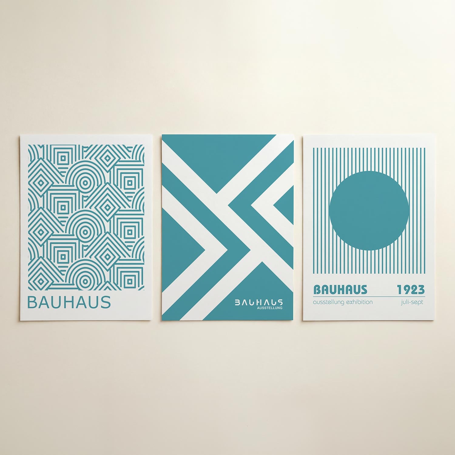 Lijnen en patronen Posterset