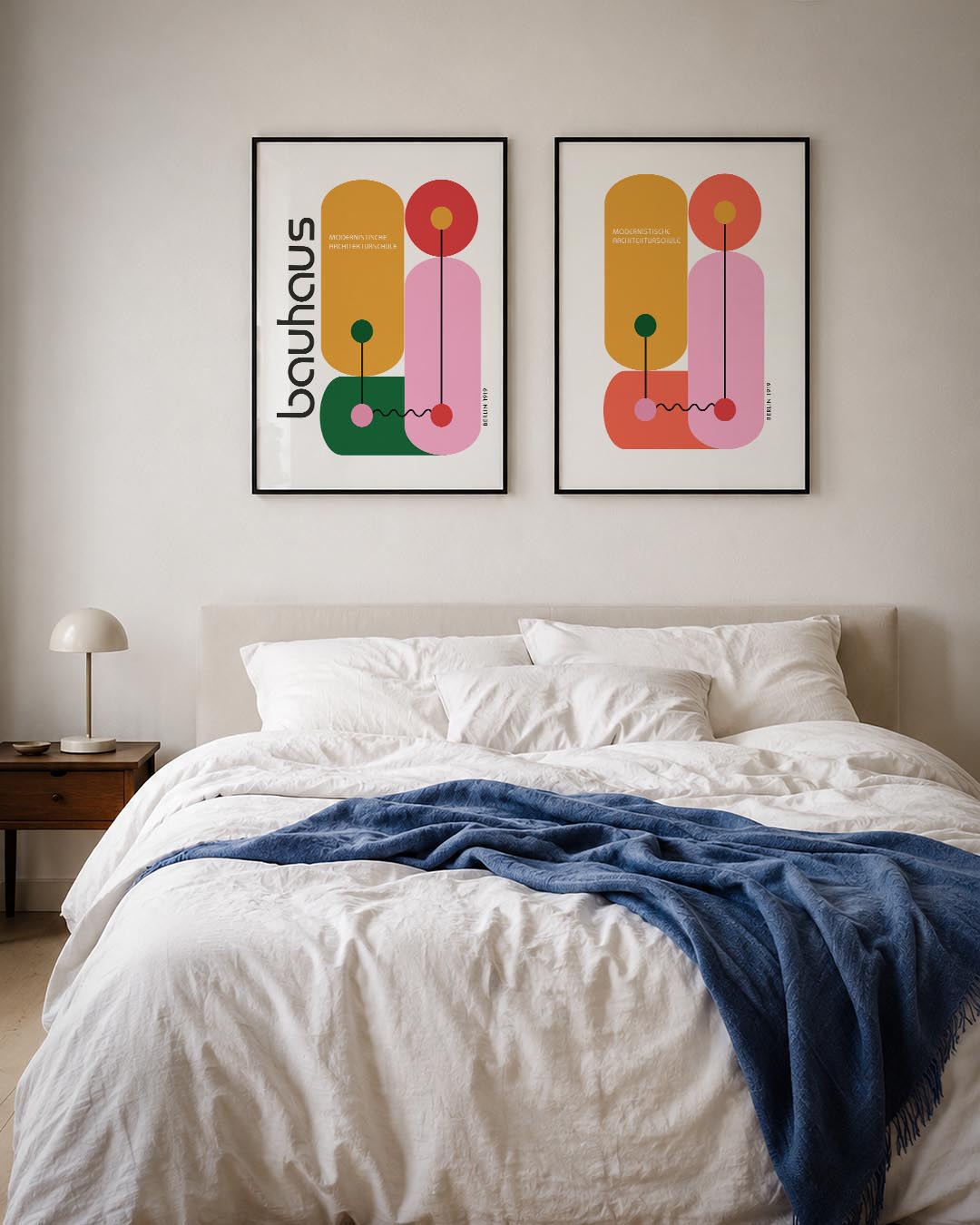 Vorm en kleurenspel Posterset