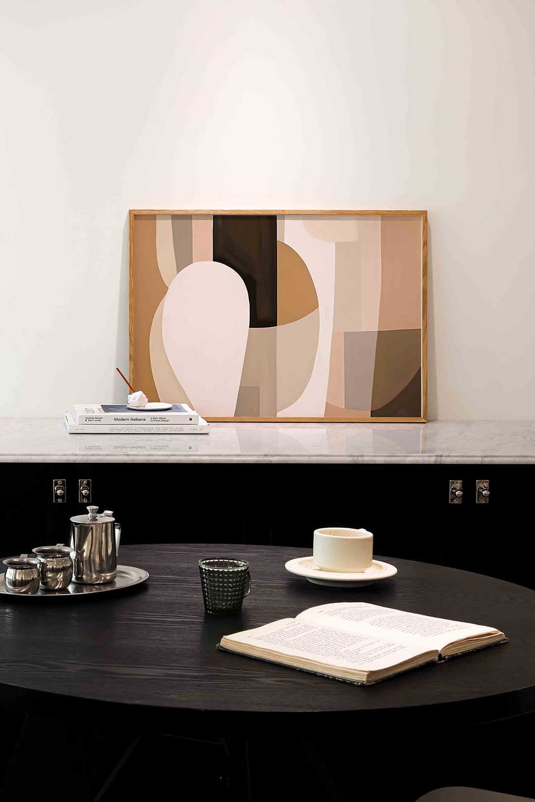 Abstracte vormen Poster