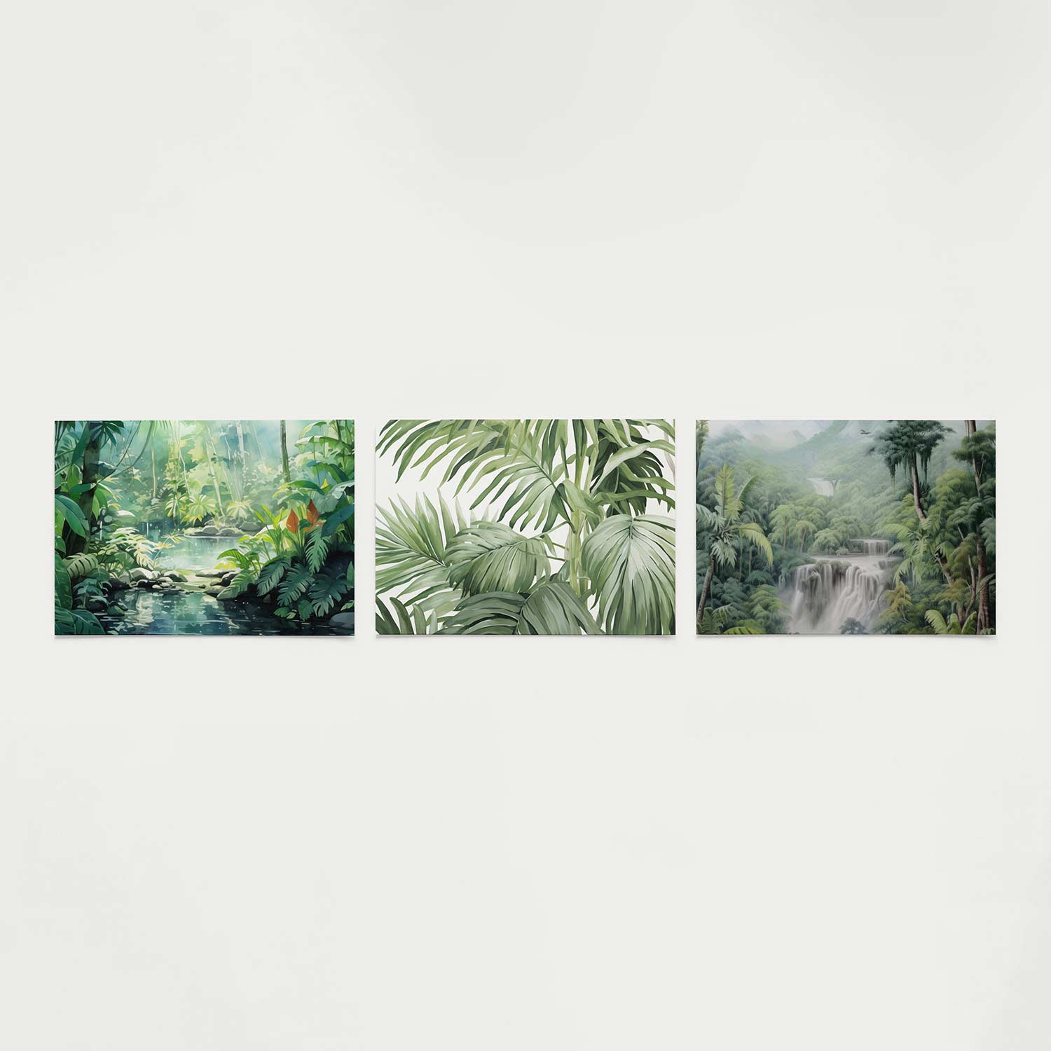Groene oase Posterset