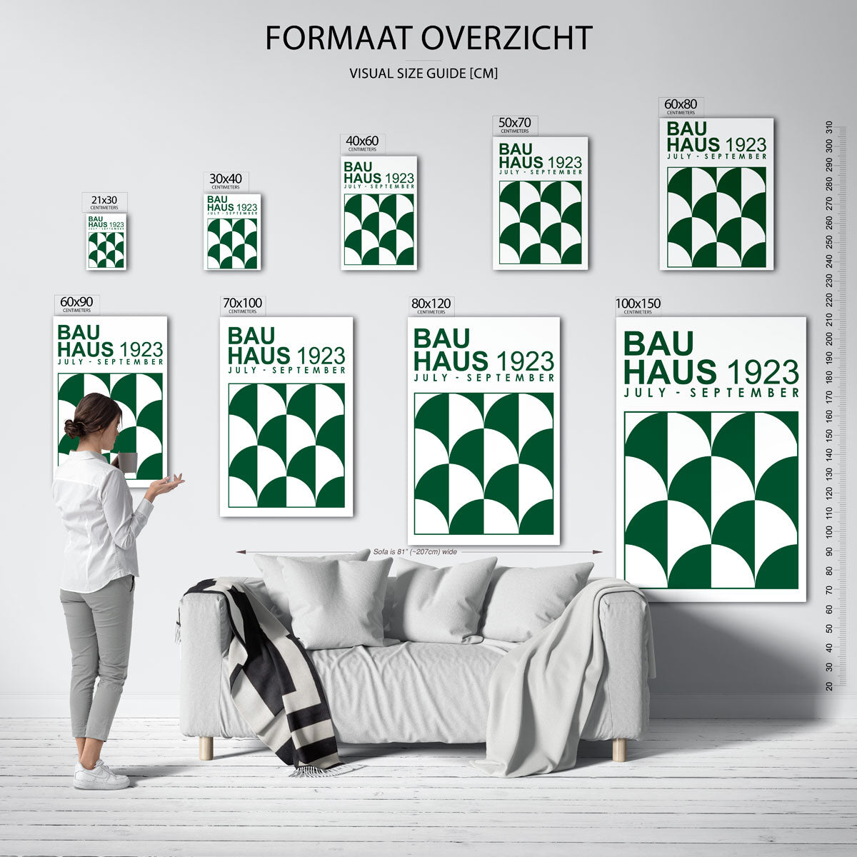 Vorm en balans Poster