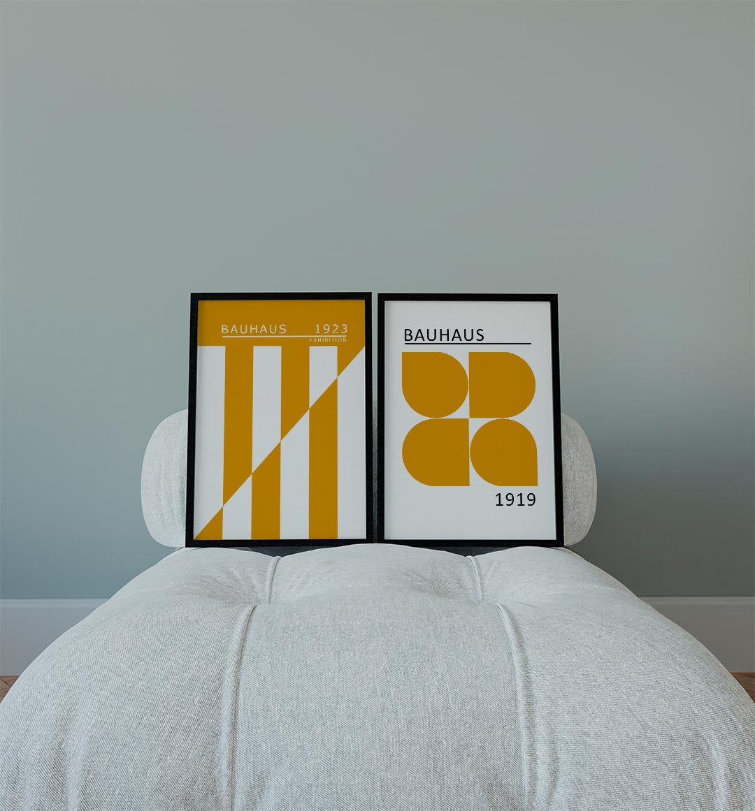 Lijnen en kleurvlakken Posterset