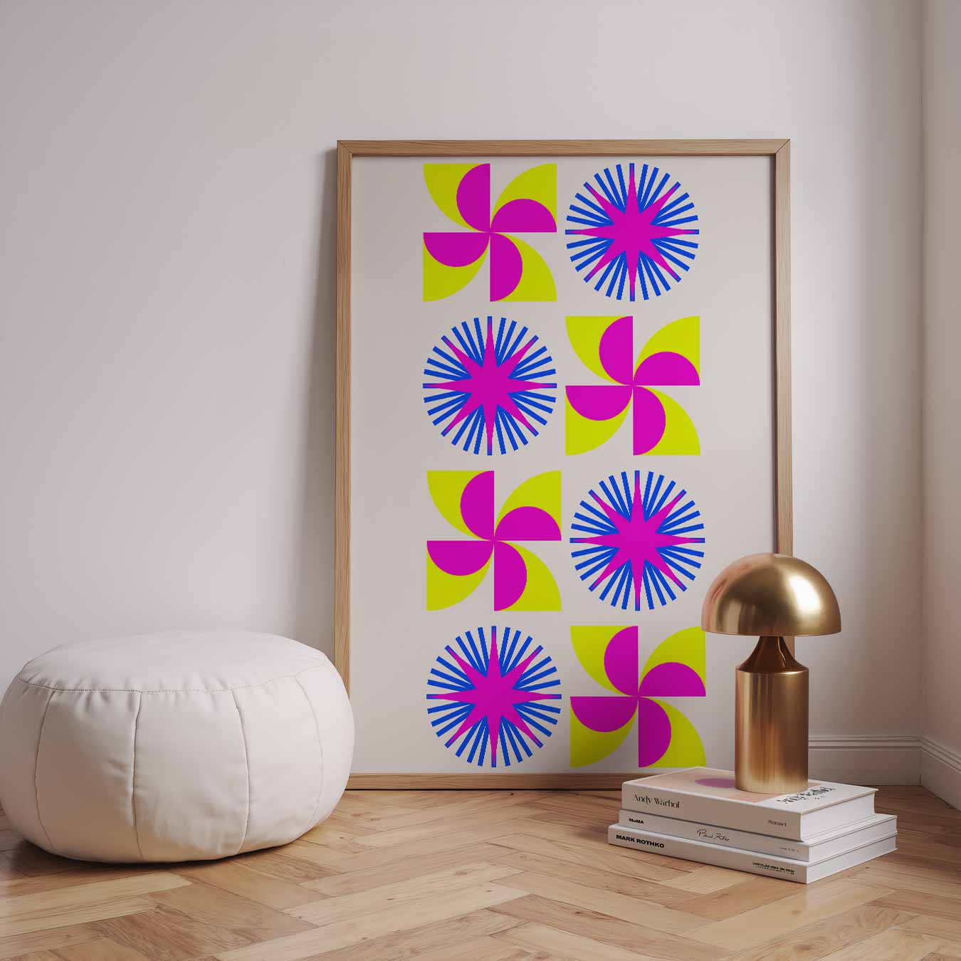 Retro Vibes Kunstposter-WallArtistic
