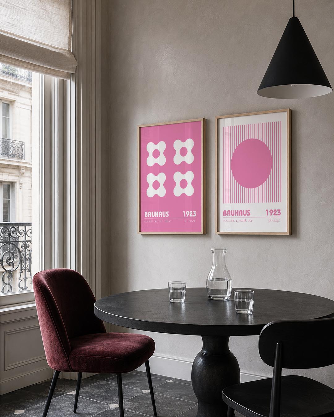 Vormen en vlakken Posterset