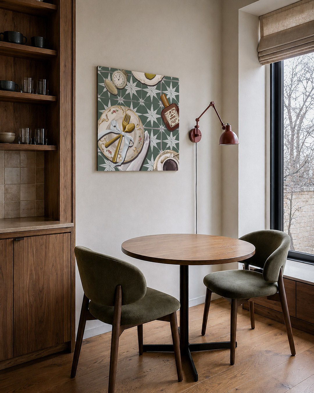 Tafelsetting Kunstwerk