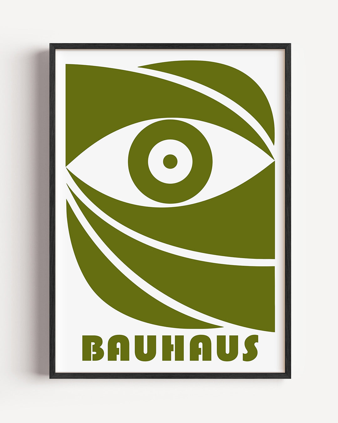 Oog en lijnen Poster