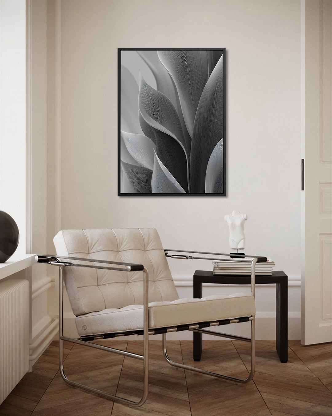 Organische lijnvormen Kunstwerk