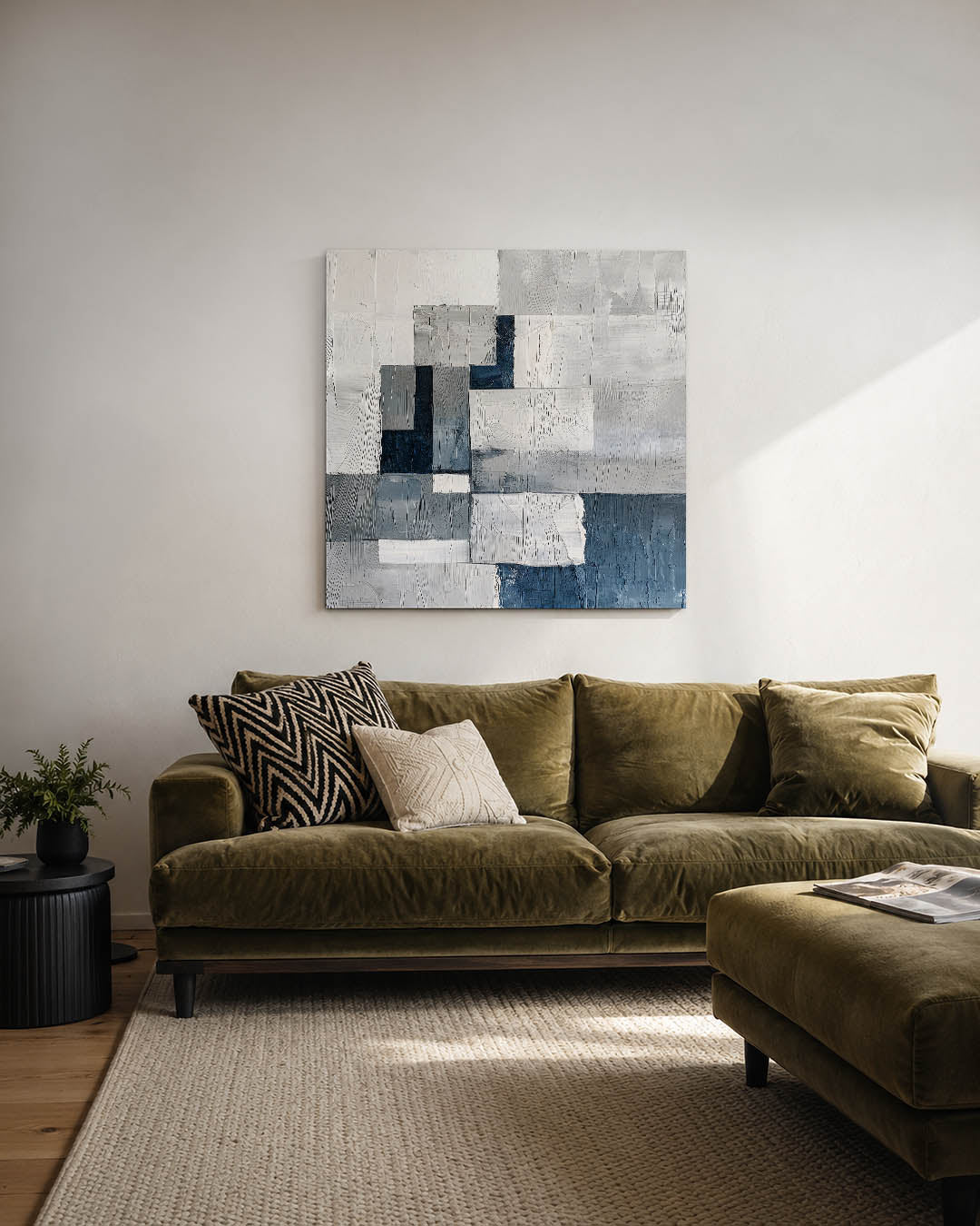 Geometrische texturen Kunstwerk
