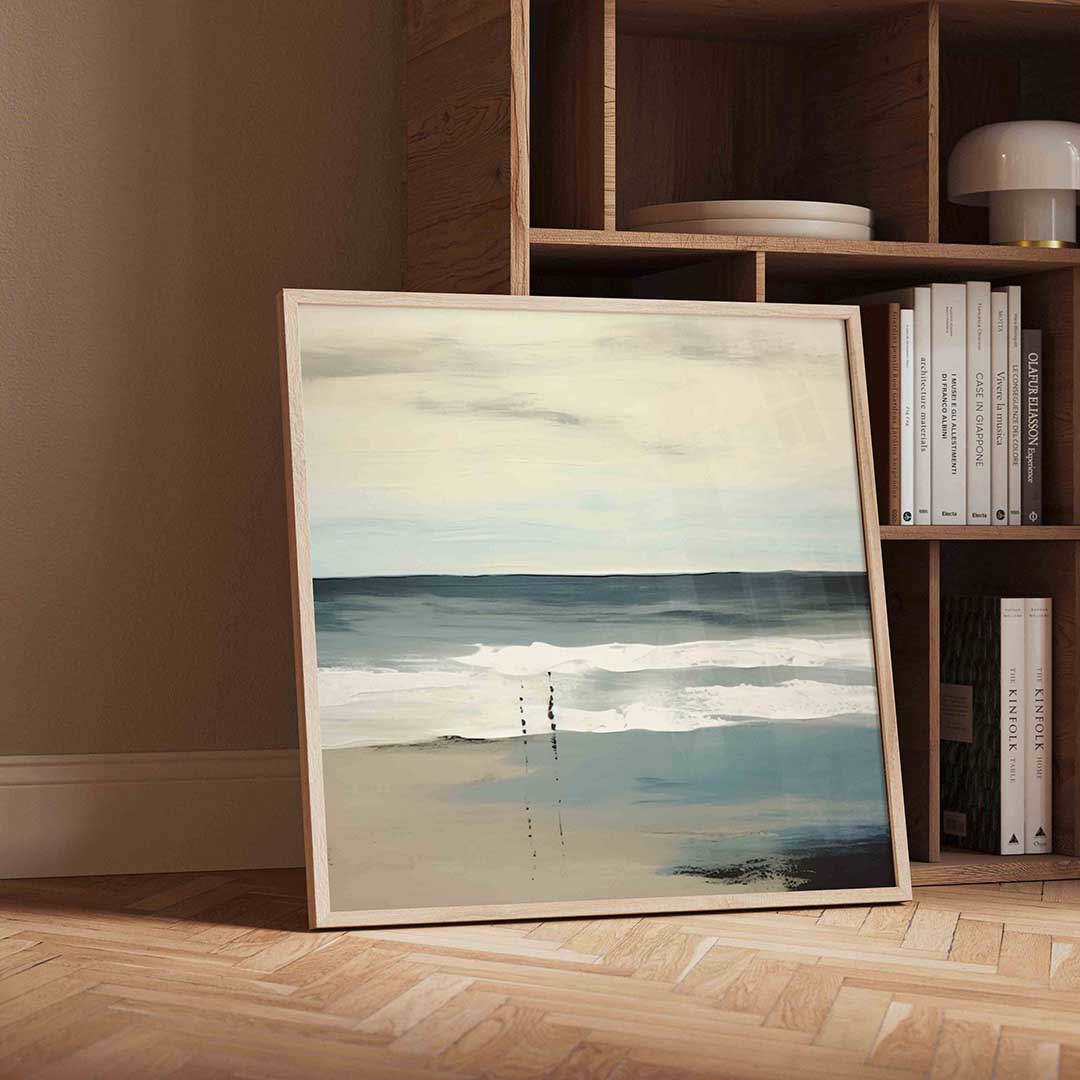 Strand en zee Poster