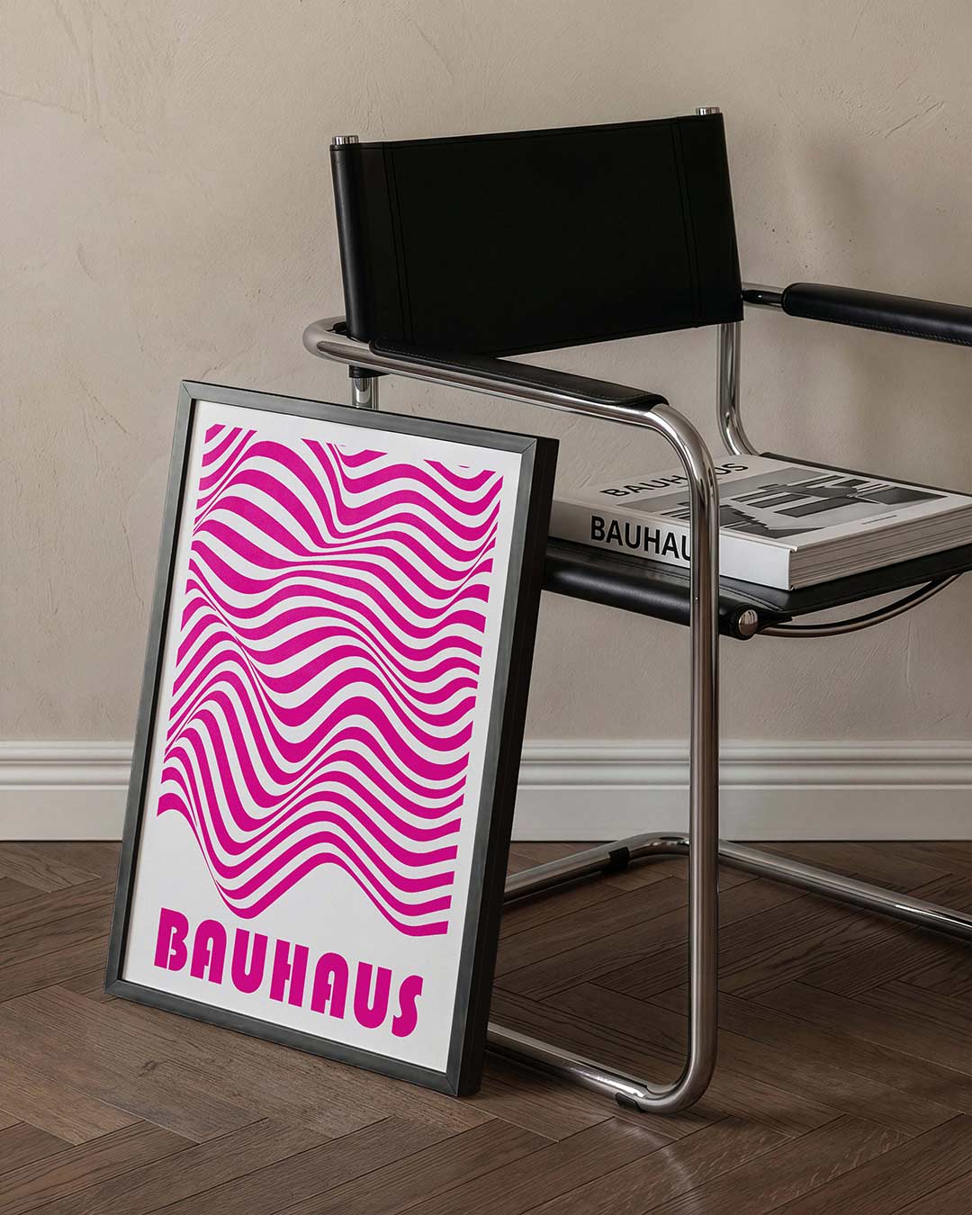 Golvend lijnenspel Poster