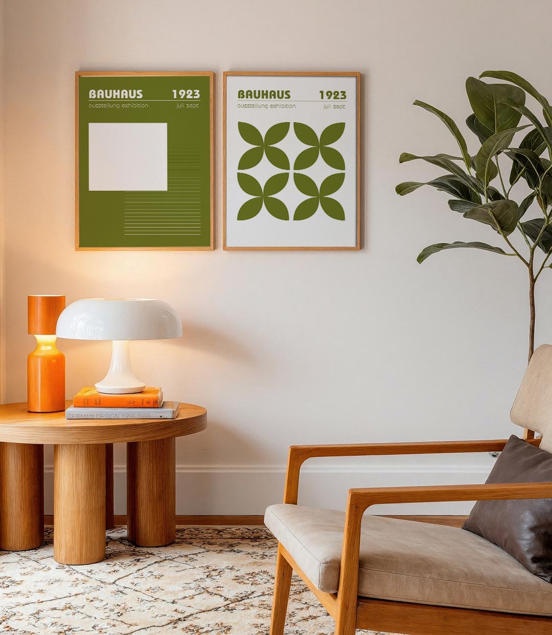 Lijnen en vlaken Posterset