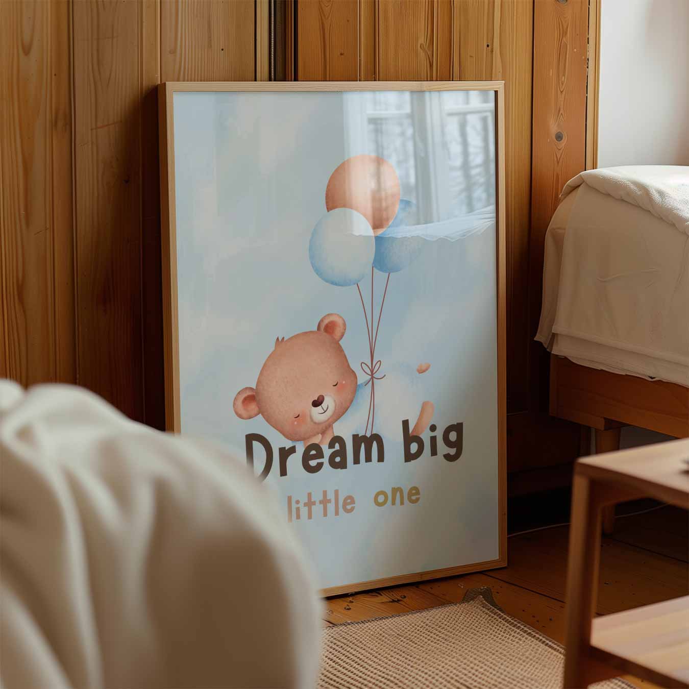 Droom Groot Kinderkamer Poster-WallArtistic