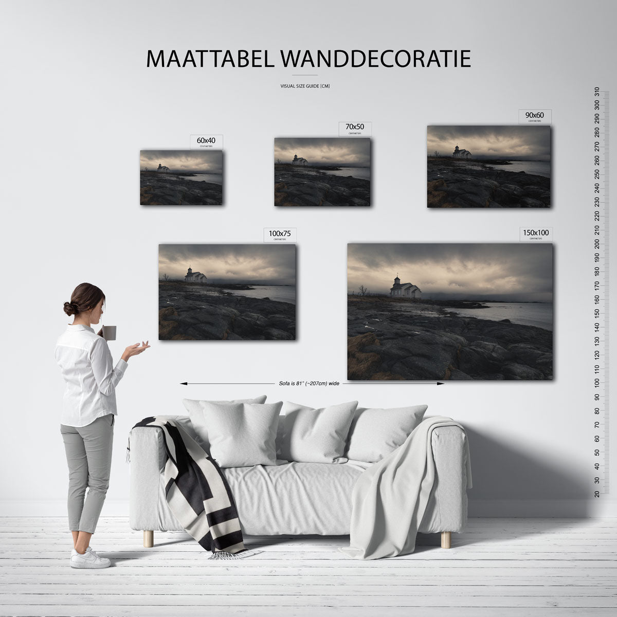 Kustlandschap Kunstwerk