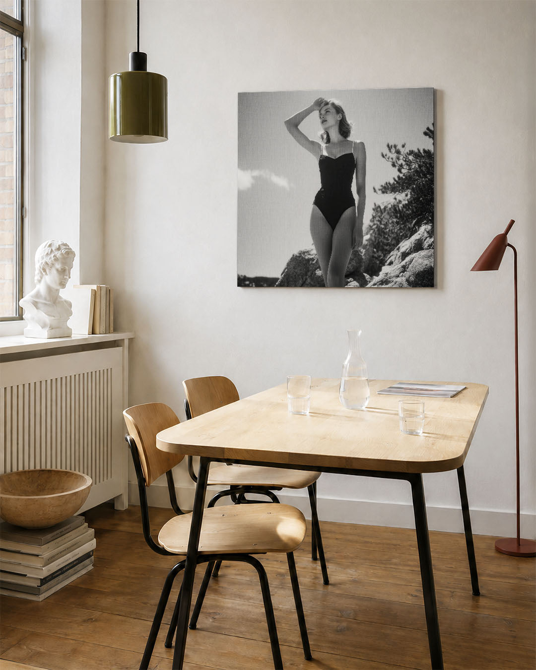 Zomerse elegantie Kunstwerk
