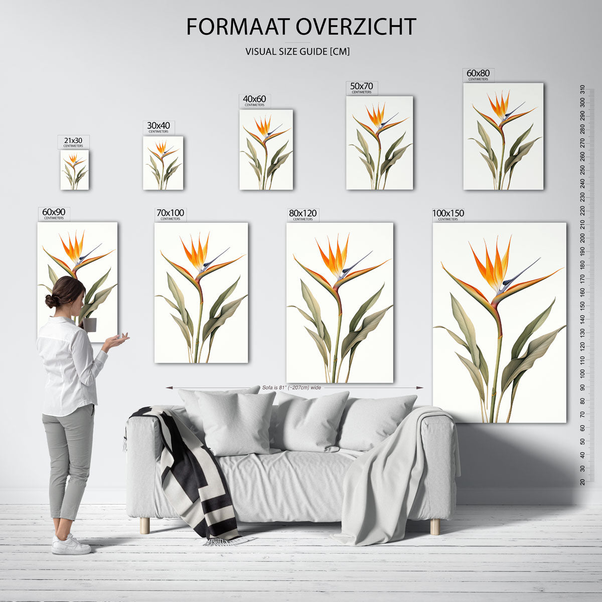 Vogel van paradijs Poster