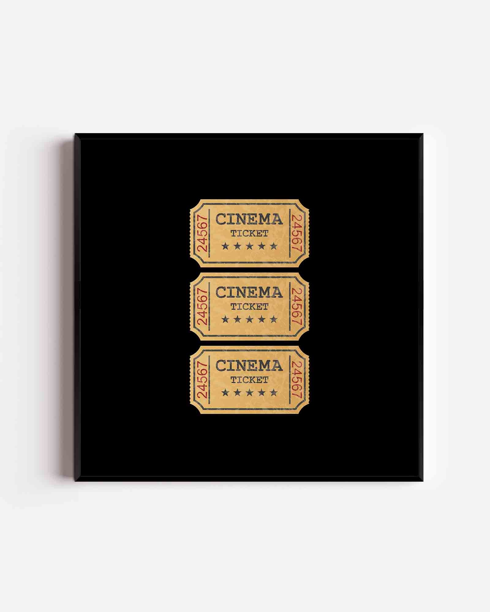 Cinema tickets Poster