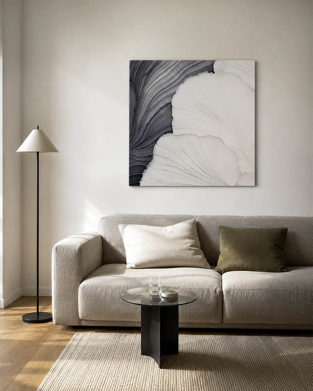 Organische lijnen Kunstwerk