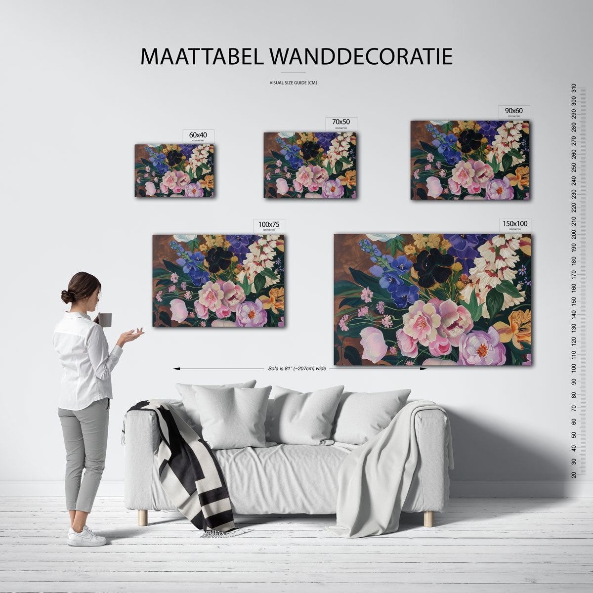 Bloemenpracht Kunstwerk