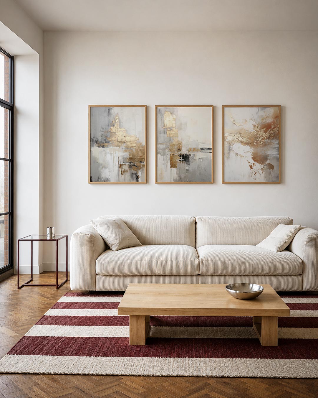 Gouden textuur Posterset