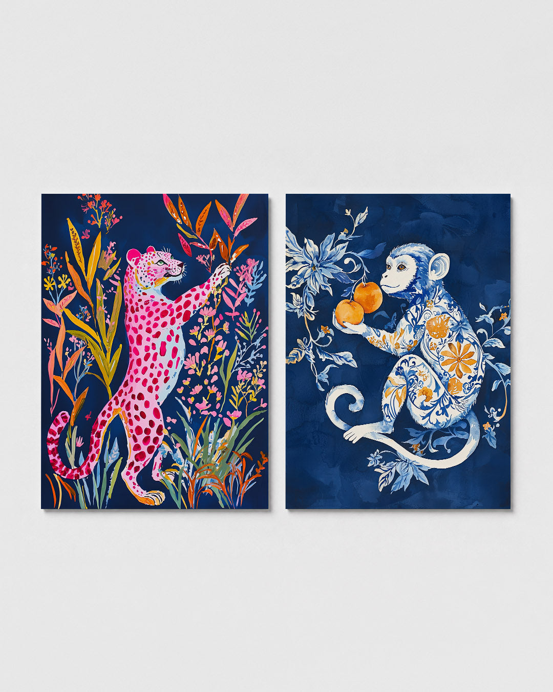 Kleurrijke dierenpracht Posterset