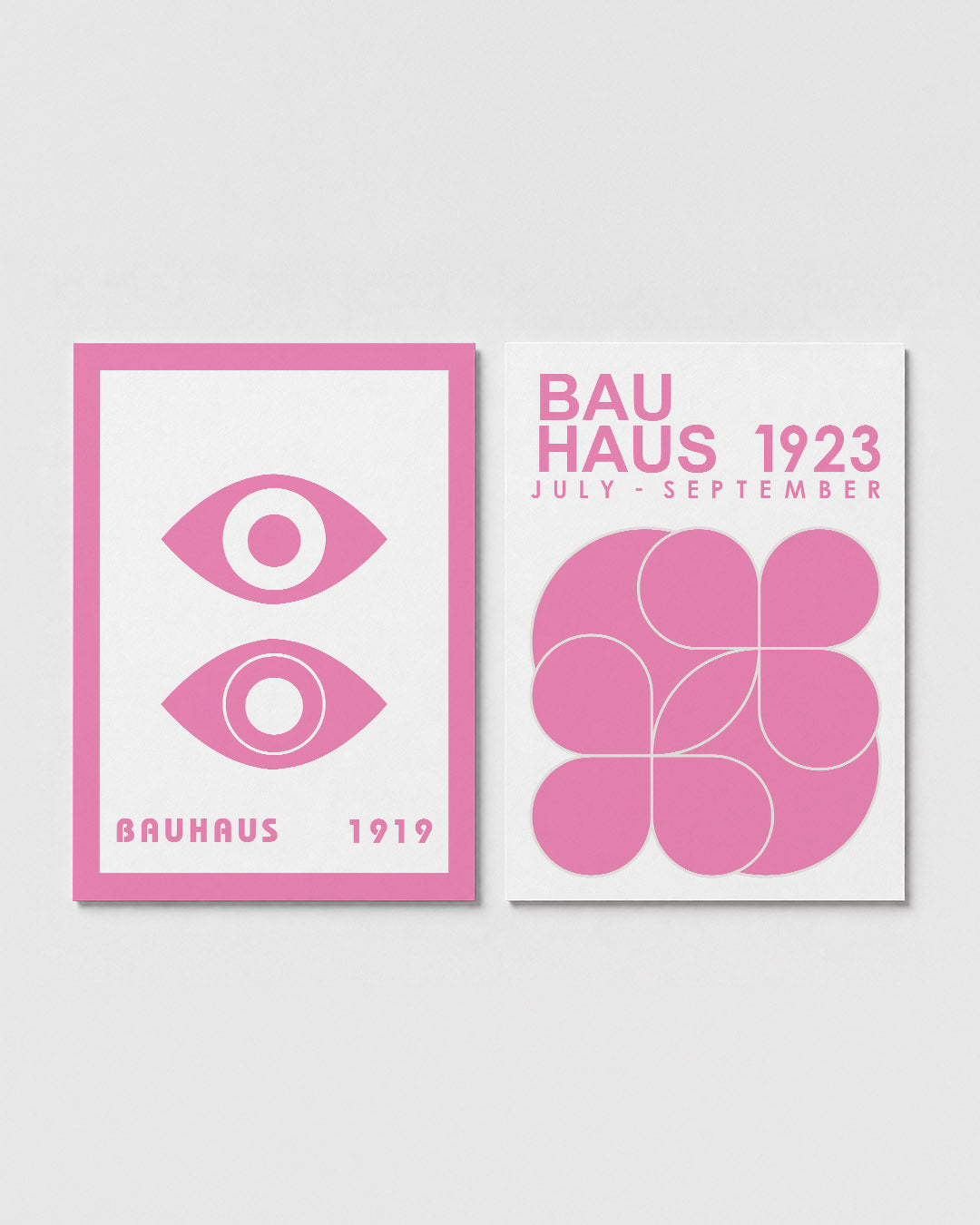 Oogvormen en kleur Posterset