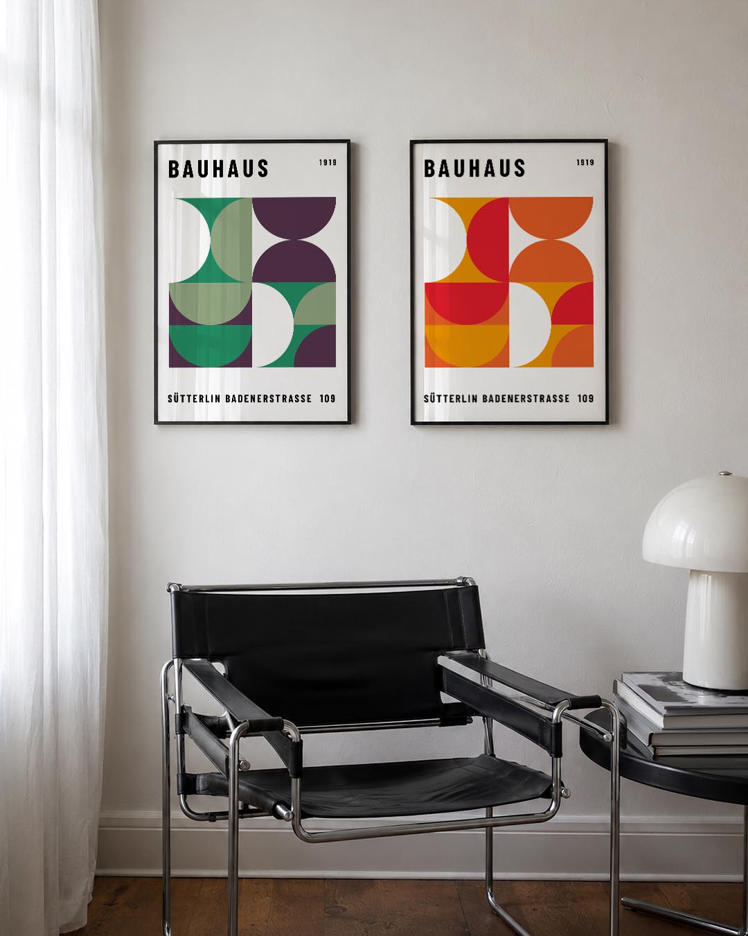 Vormen en vlakken Posterset
