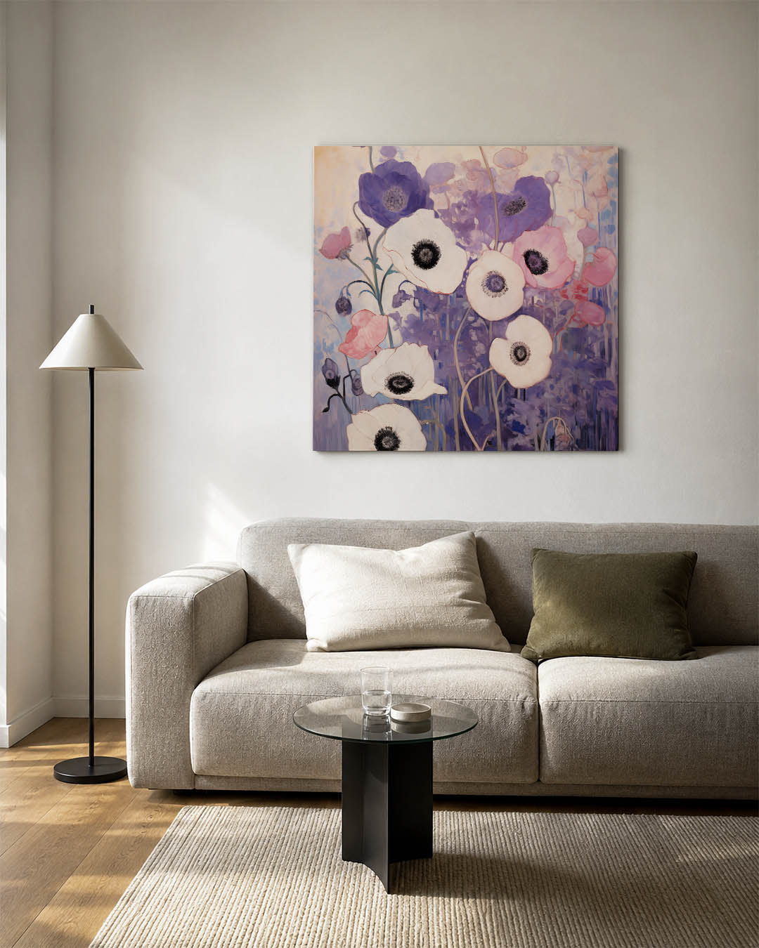 Bloemrijke harmonie Kunstwerk