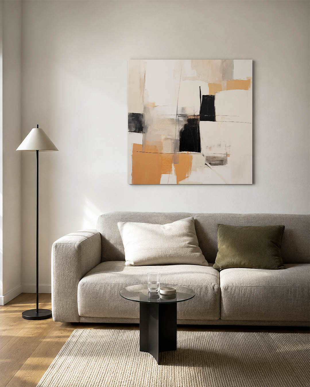 Geometrische vormen Kunstwerk