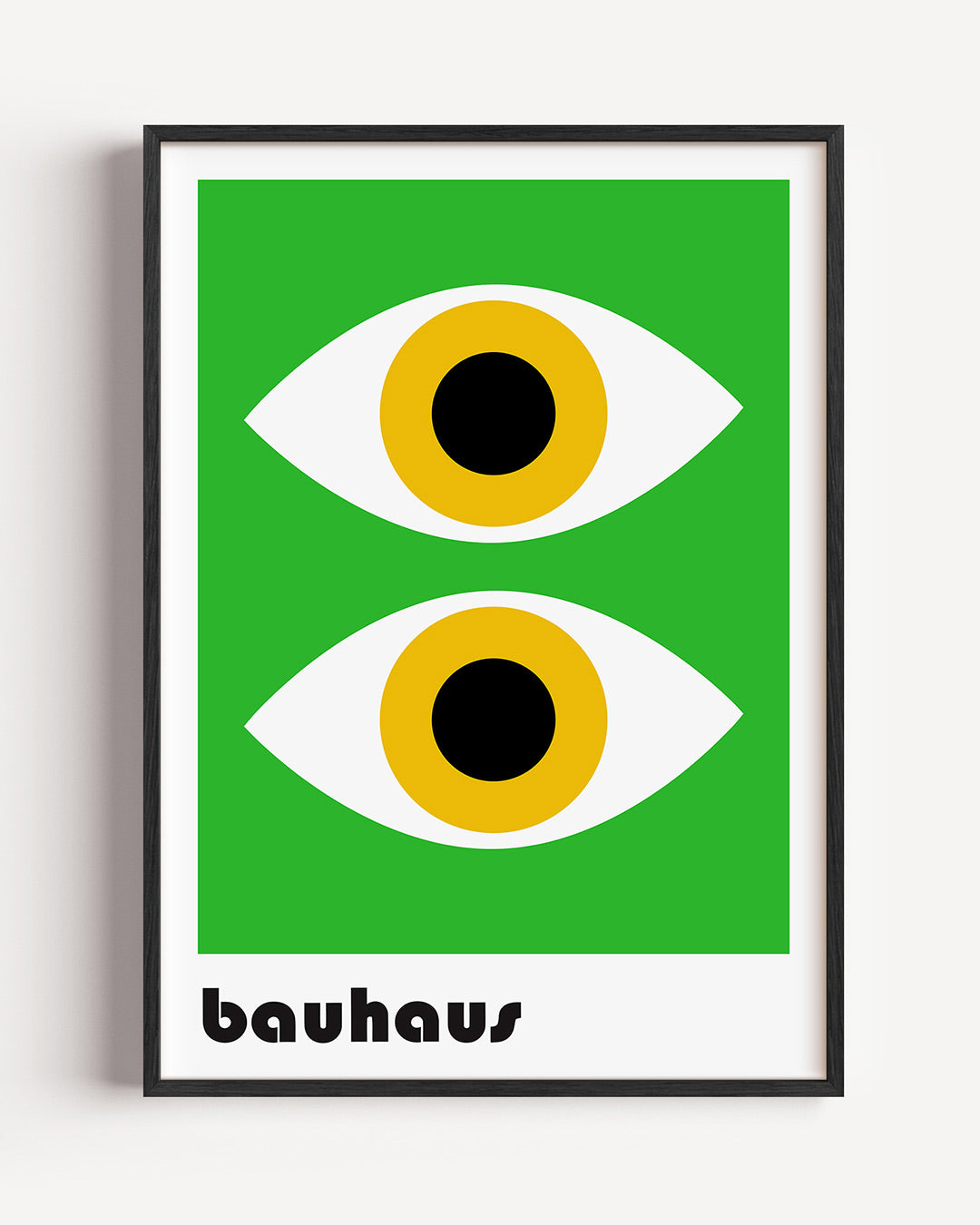 Oogvormen en kleur Poster
