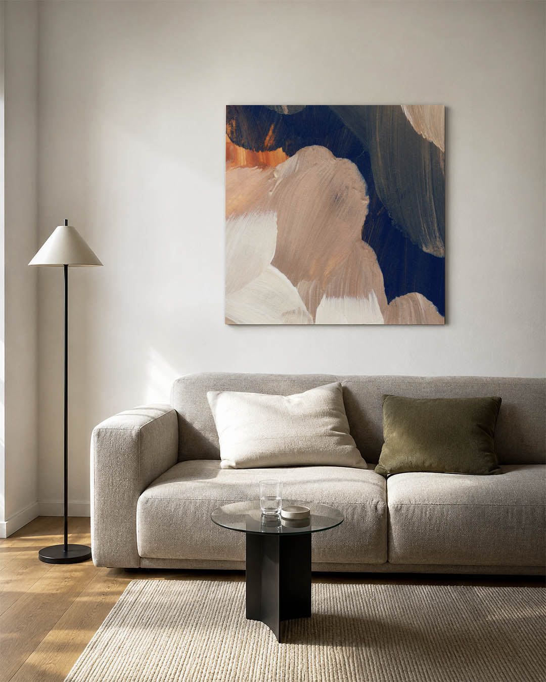 Abstracte Kunstwerk